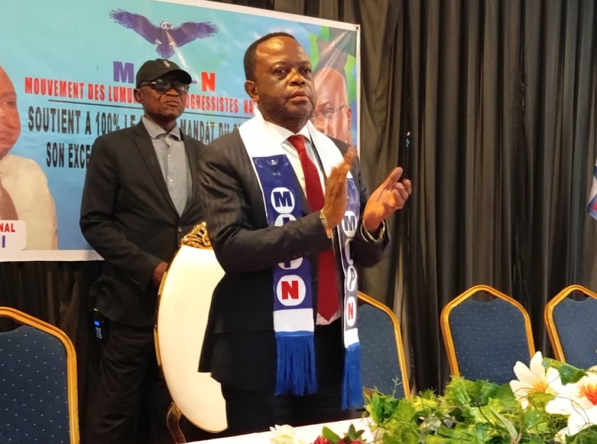 Président du MLP-N, RDC : Guylain Fundi Abedi désavoue Franck Diongo !